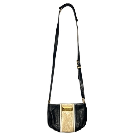 Marc by Marc Jacobs Natasha croc Leather Crossbody - Picture 1 of 12